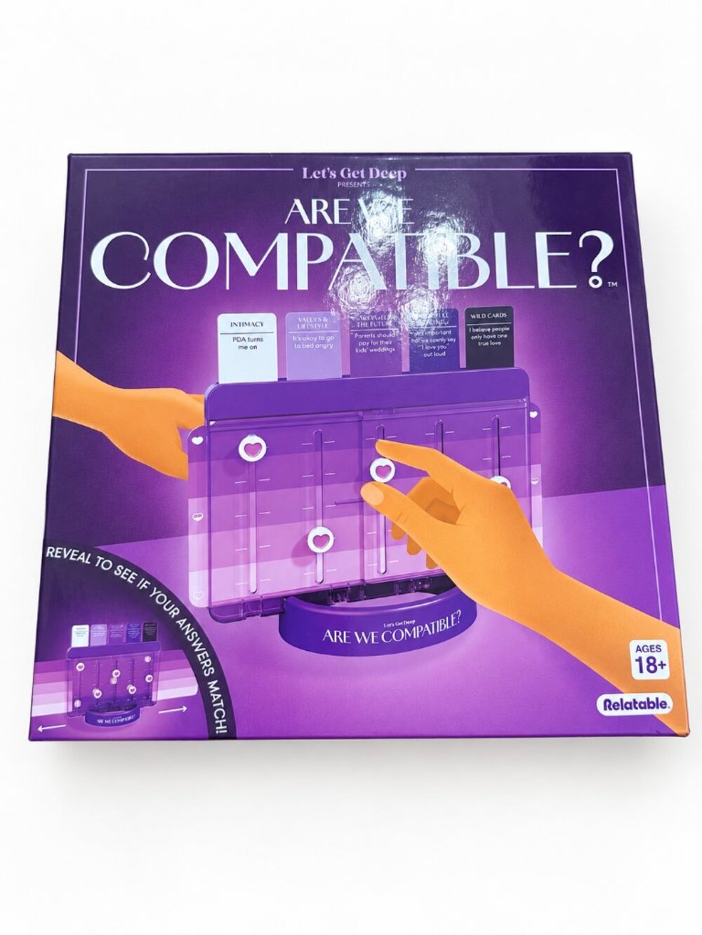 Are We Compatible? Couples Card Game by Let’s Get Deep Relatable